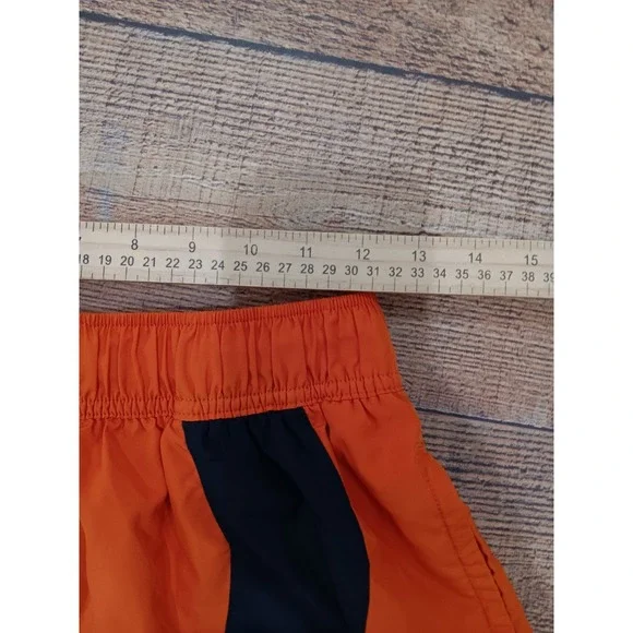 Nike Jordan Mens Dry Fit Zion Mesh Shorts Sz Medium Orange 2374 - Picture 5 of 8